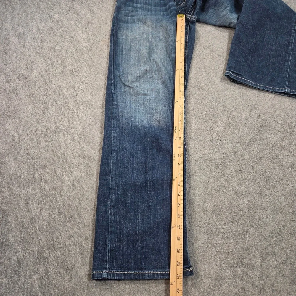 Cinch Grant Mens Relaxed Bootcut Jeans Dark Wash Stretch 30x32 MB61237001